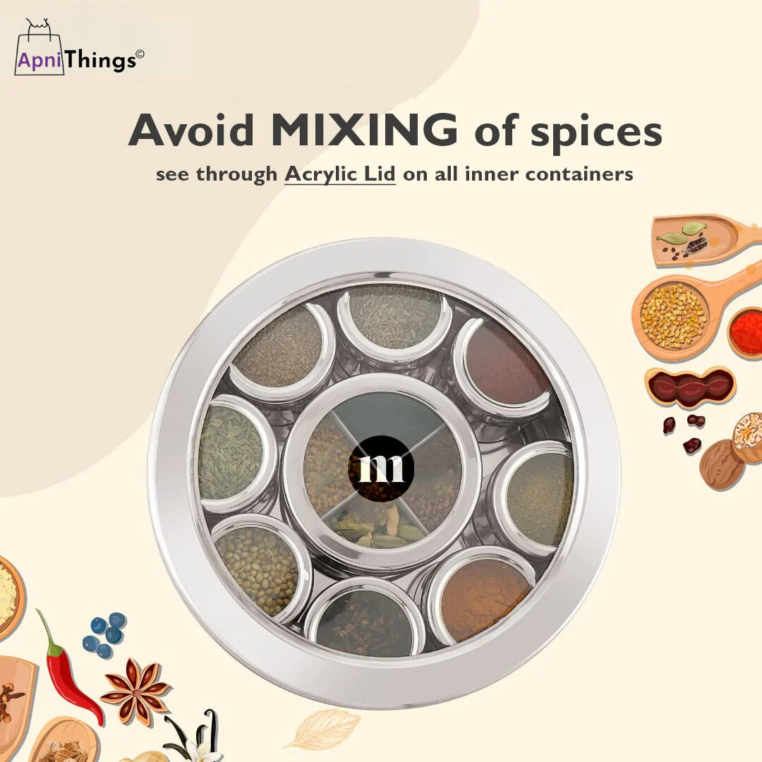 Stainless Steel Masala Box