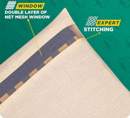Premium Cotton Saree Covers with Zip