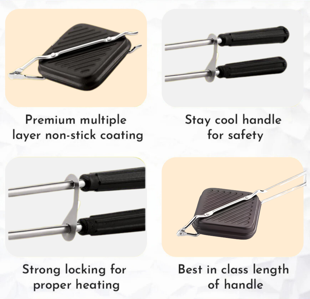 Non-Stick Sandwich Toaster