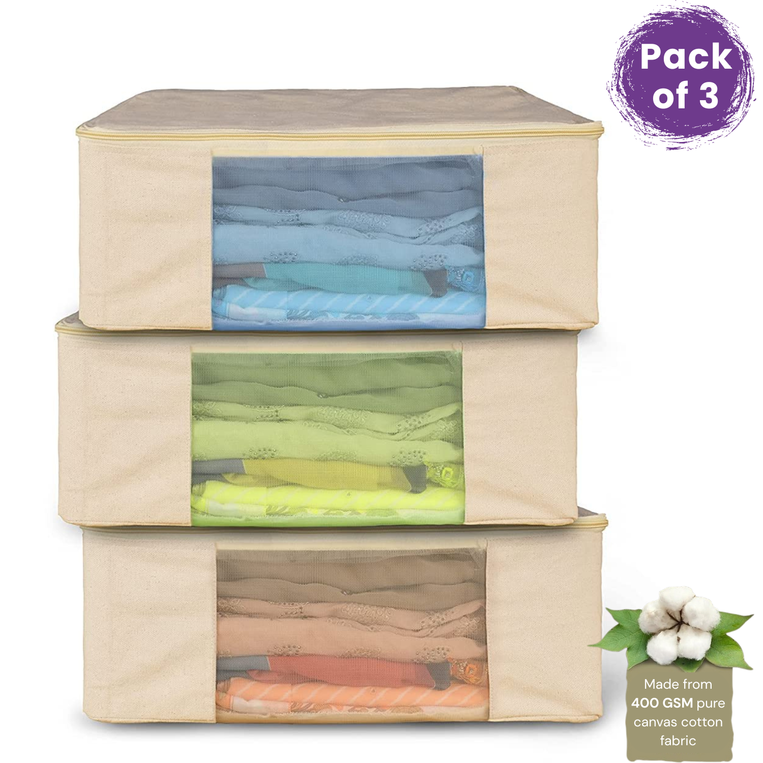 Pack of 3
