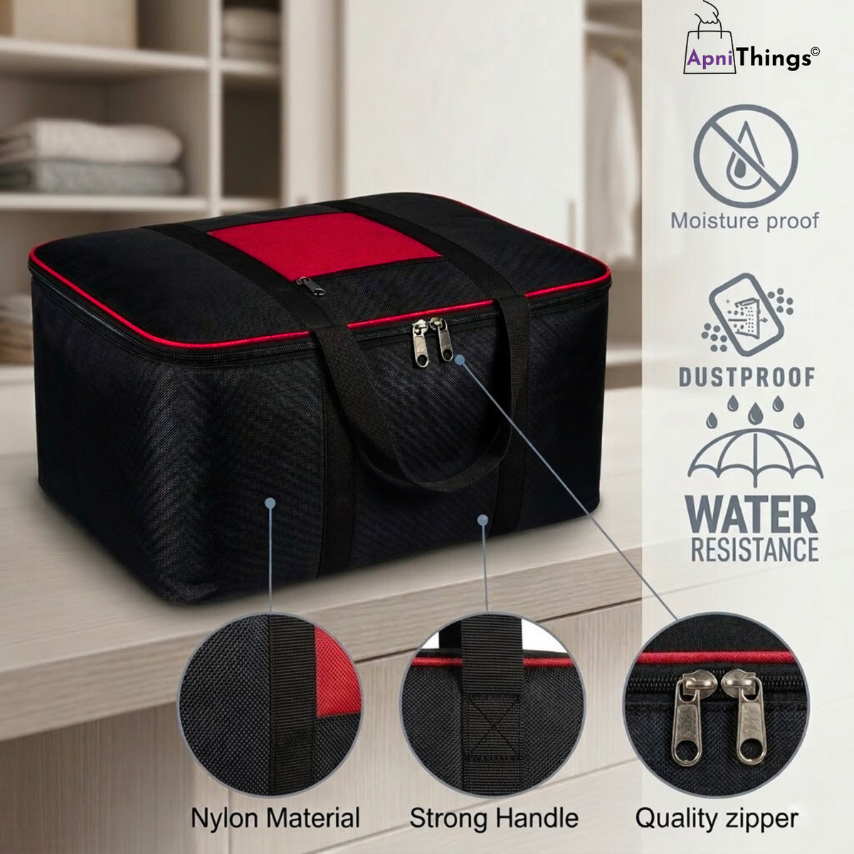 Premium Nylon Underbed Storage Bag